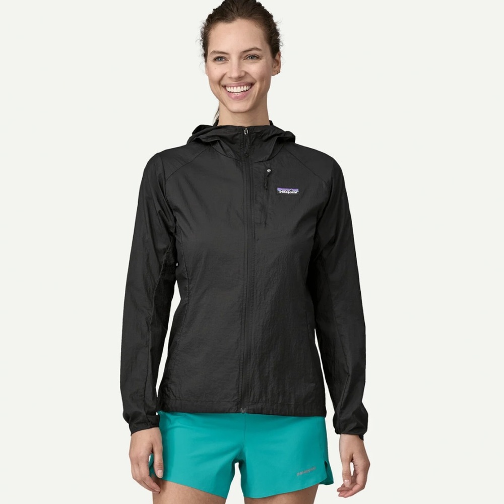 Patagonia Women’s Black Houdini Jacket M Lightweight Water-Resistant